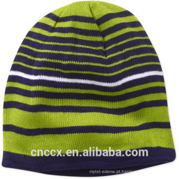 Gorro de cashmere listrado 15STC4007 cashmere